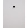 Illuminazione Globo Lighting Jaime Applique LED Nero, 1-Luce, Telecomando