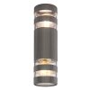 Illuminazione Globo Lighting Hayes Applique Antracite, 2-Luci