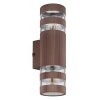 Illuminazione Globo Lighting Hayes Applique Bronzo, 2-Luci