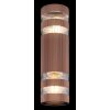 Illuminazione Globo Lighting Hayes Applique Bronzo, 2-Luci