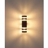 Illuminazione Globo Lighting Hayes Applique Bronzo, 2-Luci