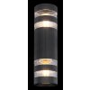 Illuminazione Globo Lighting Hayes Applique Nero, 2-Luci