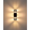 Illuminazione Globo Lighting Hayes Applique Nero, 2-Luci