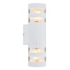 Illuminazione Globo Lighting Hayes Applique Bianco, 2-Luci