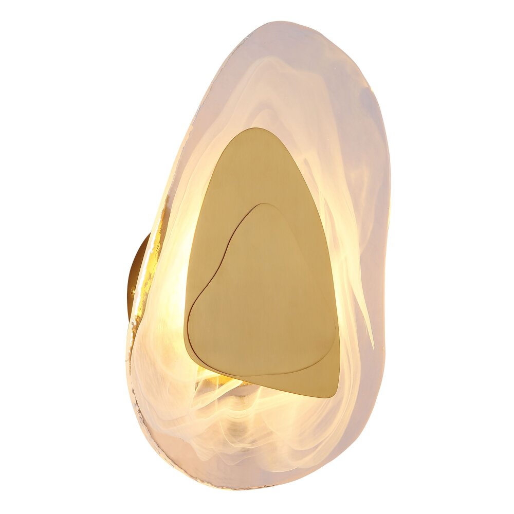 Illuminazione Globo Lighting Dorsey Applique LED Ottone, 1-Luce main product photo