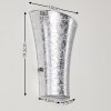Terni Applique Argento, 1-Luce