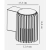 Nordlux MATR Applique da esterno Marrone, 1-Luce