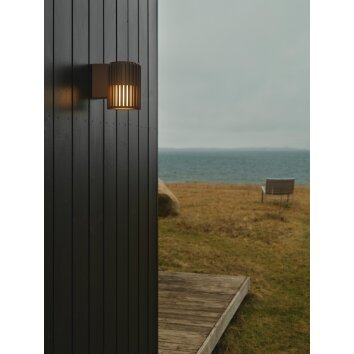 Nordlux MATR Applique da esterno Marrone, 1-Luce