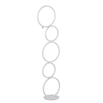 Lampada da terra WOFI VIKA LED Bianco, 1-Luce Lampada da terra WOFI VIKA LED Bianco, 1-Luce