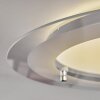 Ipres Plafoniera, Panel LED Argento, Bianco, 1-Luce