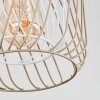 Narla Plafoniera Sabbia, Bianco, 1-Luce