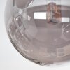 Chehalis Plafoniera, Lampada a sfera Grigio fumo, 5-Luci