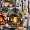 Ripoll Lampadario a sospensione, Lampada a sfera, Lampada a sospensione Blu, Verde, Ramato, 6-Luci