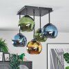 Koyoto Plafoniera, Lampada a sfera Blu, Oro, Verde, 5-Luci Koyoto Plafoniera, Lampada a sfera Blu, Oro, Verde, 5-Luci