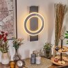 Lidor Applique LED Nero, 1-Luce