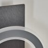 Lidor Applique LED Nero, 1-Luce