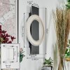Lidor Applique LED Nero, 1-Luce