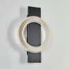 Lidor Applique LED Nero, 1-Luce