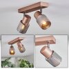 Medelim Plafoniera, Faretto da soffitto Bronzo, 2-Luci