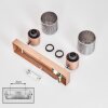 Medelim Plafoniera, Faretto da soffitto Bronzo, 2-Luci