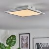 Omaro Plafoniera, Panel LED Bianco, 1-Luce, Cambia colore