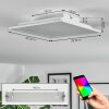 Omaro Plafoniera, Panel LED Bianco, 1-Luce