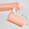 Javel Plafoniera, Faretto da soffitto Fucsia, Bianco, 2-Luci
