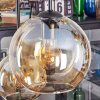 Koyoto Lampadario a sospensione, Lampada a sfera, Lampada a sospensione Ambrato, 6-Luci