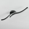 Arlan Plafoniera LED Nero, 1-Luce