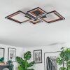 Binor Plafoniera LED Écru, Nero, 1-Luce