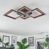 Binor Plafoniera LED Écru, Nero, 1-Luce