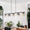 Ripoll Lampadario a sospensione, Lampada a sfera, Lampada a sospensione Ambrato, Chiaro, Grigio fumo, 5-Luci