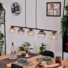 Ripoll Lampadario a sospensione, Lampada a sfera, Lampada a sospensione Ambrato, Chiaro, Grigio fumo, 5-Luci