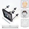 Koyoto Plafoniera, Lampada a sfera Ambrato, Cromo, Chiaro, Grigio fumo, 5-Luci