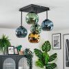Ripoll Plafoniera, Lampada a sfera Blu, Oro, Verde, 5-Luci
