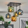 Ripoll Plafoniera, Lampada a sfera Blu, Oro, Verde, 5-Luci