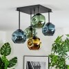 Ripoll Plafoniera, Lampada a sfera Blu, Oro, Verde, 5-Luci