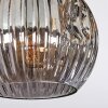 Ripoll Plafoniera, Lampada a sfera Grigio fumo, 5-Luci