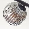 Ripoll Plafoniera, Lampada a sfera Grigio fumo, 5-Luci