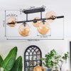 Chehalis Plafoniera, Lampada a sfera Ambrato, 5-Luci