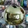 Koyoto Lampadario a sospensione, Lampada a sfera, Lampada a sospensione Blu, Verde, Ramato, 6-Luci