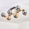 Koyoto Plafoniera, Lampada a sfera Oro, Nero, 10-Luci