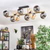 Koyoto Plafoniera, Lampada a sfera Oro, Nero, 10-Luci