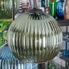 Koyoto Lampadario a sospensione, Lampada a sfera, Lampada a sospensione Blu, Verde, Ramato, 6-Luci