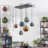 Ripoll Lampadario a sospensione, Lampada a sfera, Lampada a sospensione Blu, Oro, Verde, Ramato, 6-Luci