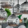 Ripoll Plafoniera, Lampada a sfera Grigio fumo, 5-Luci