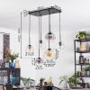 Ripoll Lampadario a sospensione, Lampada a sfera, Lampada a sospensione Ambrato, Chiaro, Grigio fumo, 6-Luci