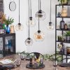 Ripoll Lampadario a sospensione, Lampada a sfera, Lampada a sospensione Ambrato, Chiaro, Grigio fumo, 6-Luci
