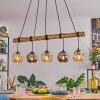 Ripoll Lampadario a sospensione, Lampada a sfera, Lampada a sospensione Écru, Nero, 5-Luci