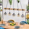 Ripoll Lampadario a sospensione, Lampada a sfera, Lampada a sospensione Écru, Nero, 5-Luci